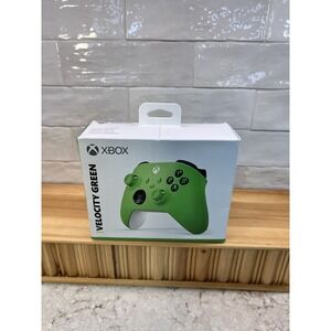 Microsoft Xbox Wireless Controller Velocity Green QAU-00091 Series X S One PC